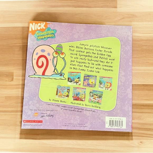 2/$25 SpongeBob Squarepants Book Set of 2 Easter Parade Christmas Wish Nick Jr. - Picture 5 of 5